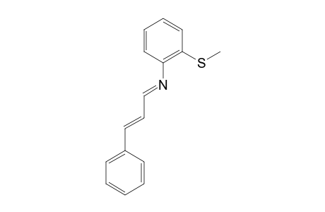 N-(3-Phenyl-2-propenylidene)-2-methylthiobenzenamine