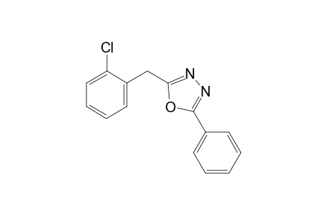 2-(2-Chlorobenzyl)-5-phenyl-1,3,4-oxadiazole