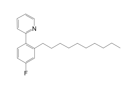 2-(2-n-Decyl-4-fluorophenyl)pyridine