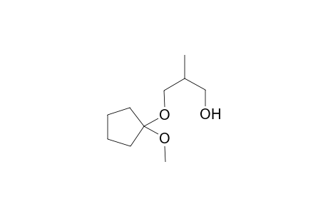 3-((1-methoxycyclopentyl)oxy)-2-methylpropan-1-ol
