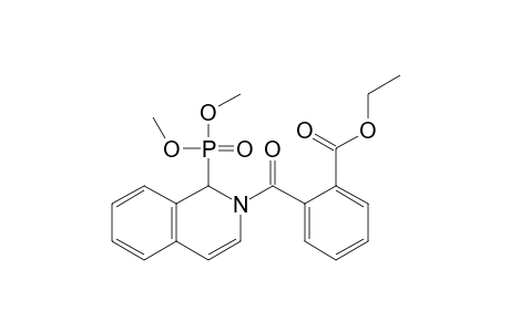 Benzoic acid, 2-[[1-(dimethoxyphosphinyl)-2(1H)-isoquinolinyl]carbonyl]-, ethyl ester