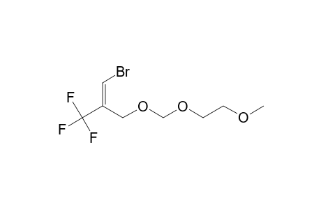(E)-1-BROMO-3,3,3-TRIFLUORO-2-[[(2-METHOXYETHOXY)-METHOXY]-METHYL]-PROP-1-ENE