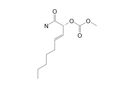 (R)-2-(Methoxycarbonyloxy)non-3-enamide