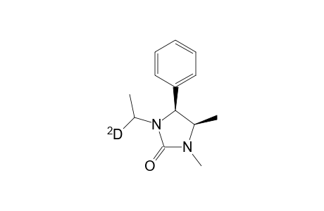(4R,5S,1'S)-1-Methyl-3-(1-deuterioethyl)-4-phenyl-5-methylimidazolidin-2-one