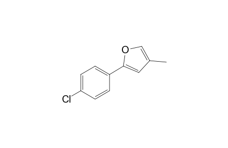 2-(p-Chlorophenyl)-4-methylfuran