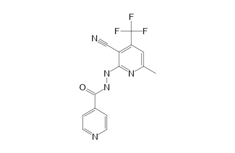 N'-[3-cyano-6-methyl-4-(trifluoromethyl)-2-pyridyl]isonicotinohydrazide