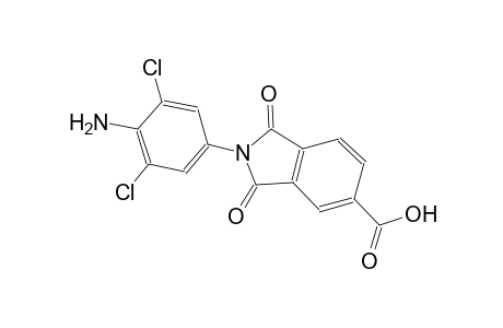 1H-isoindole-5-carboxylic acid, 2-(4-amino-3,5-dichlorophenyl)-2,3-dihydro-1,3-dioxo-