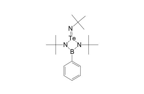 2,4-ditert-butyl-1-tert-butylimino-3-phenyl-1$l^{4}-tellura-2,4-diaza-3-boracyclobutane