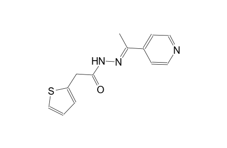 N'-[(E)-1-(4-pyridinyl)ethylidene]-2-(2-thienyl)acetohydrazide
