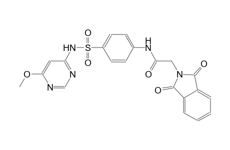 1H-isoindole-2-acetamide, 2,3-dihydro-N-[4-[[(6-methoxy-4-pyrimidinyl)amino]sulfonyl]phenyl]-1,3-dioxo-