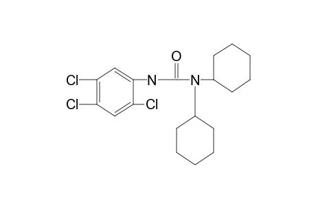 1,1'-dicyclohexyl-3-(2,4,5-trichlorophenyl)urea
