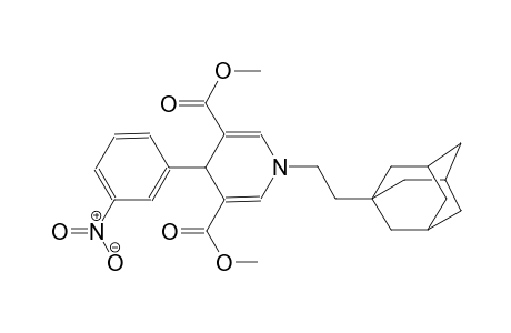3,5-pyridinedicarboxylic acid, 1,4-dihydro-4-(3-nitrophenyl)-1-(2-tricyclo[3.3.1.1~3,7~]dec-1-ylethyl)-, dimethyl ester