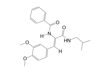 benzamide, N-[(Z)-2-(3,4-dimethoxyphenyl)-1-[[(2-methylpropyl)amino]carbonyl]ethenyl]-