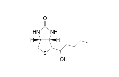1H-Thieno[3,4-d]imidazol-2(3H)-one, tetrahydro-4-(1-hydroxypentyl)-, [3aS-[3a.alpha.,4.beta.(S*),6a.alpha.]]-