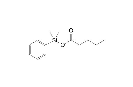 Dimethyl(phenyl)silyl pentanoate