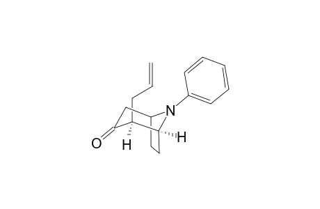 2-Allyl-8-phenyl-8-azabicyclo[3.2.1]octan-3-one
