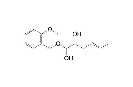6-Methoxybenzyloxyhex-2(E)-en-5,6-diol