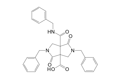 Pyrrolo[3,4-c]pyrrole-3a(1H)-carboxylic acid, hexahydro-1,4-dioxo-2,5-bis(phenylmethyl)-6a-[[(phenylmethyl)amino]carbonyl]-