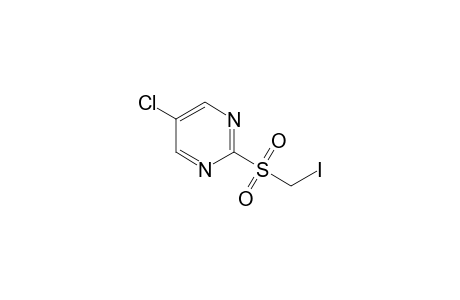 5-chloro-2-[(iodomethyl)sulfonyl]pyrimidine