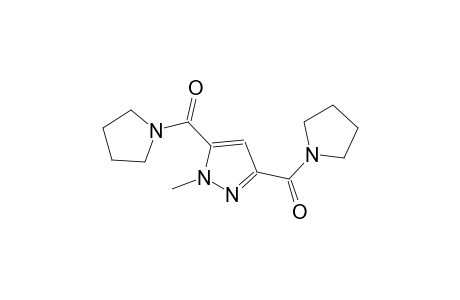 1H-pyrazole, 1-methyl-3,5-bis(1-pyrrolidinylcarbonyl)-
