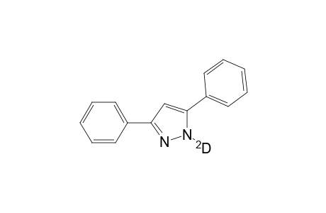 1-Deuterio-3,5-diphenyl-pyrazole
