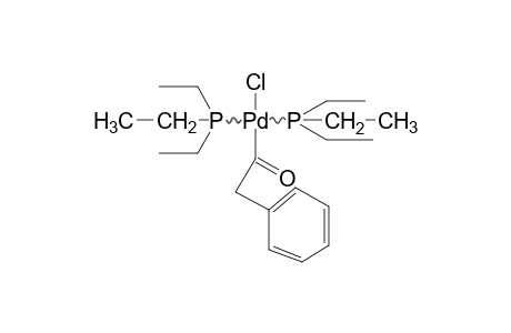 trans-PD(COCH2PH)CL(PET3)2