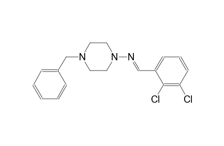 4-benzyl-N-[(E)-(2,3-dichlorophenyl)methylidene]-1-piperazinamine