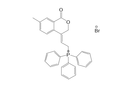 (4Z)-7-Methyl-4-(2-triphenylphosphonoumethyliden-1-yl)-isochroman-1-one
