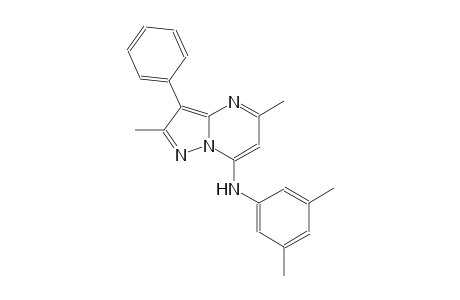 N-(3,5-dimethylphenyl)-2,5-dimethyl-3-phenylpyrazolo[1,5-a]pyrimidin-7-amine