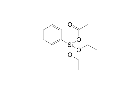 (acetoxy)di(ethoxy)(phenyl)silane