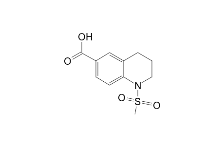 6-Quinolinecarboxylic acid, 1,2,3,4-tetrahydro-1-(methylsulfonyl)-