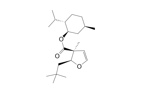 (1R,2S,5R)-Menthyl (2S,3S)-2-neopentyl-3-methyl-2,3-dihydrofuran-3-carboxylate