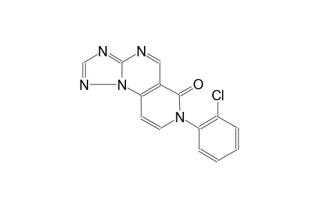 pyrido[3,4-e][1,2,4]triazolo[1,5-a]pyrimidin-6(7H)-one, 7-(2-chlorophenyl)-