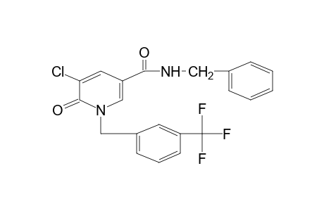 N-BENZYL-5-CHLORO-1,6-DIHYDRO-6-OXO-1-[m-(TRIFLUOROMETHYL)BENZYL]NICOTINAMIDE