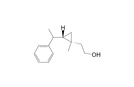 2-[(1R*,2S*)-1-methyl-2-(1-phenylethyl)cyclopropyl]ethanol