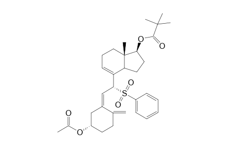 (7R)-7-(Phenylsulfonyl)-9,10-seco-androsta-5,8,10(19)-triene-3.beta.,17.beta.-diyl - 3-acetate - 17-pivalate