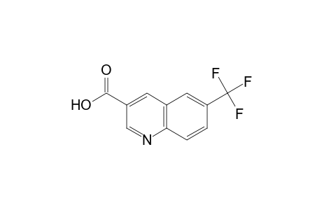 3-Quinolinecarboxylic acid, 6-(trifluoromethyl)-