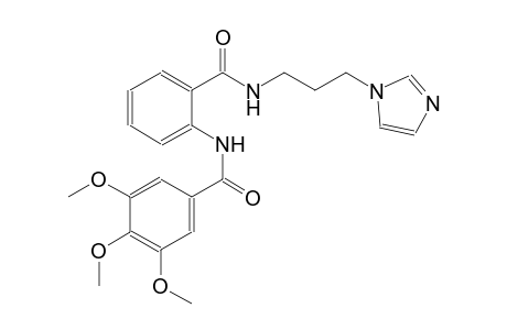 benzamide, N-[2-[[[3-(1H-imidazol-1-yl)propyl]amino]carbonyl]phenyl]-3,4,5-trimethoxy-