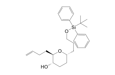 6-Allyl-1-[3'-(tert-butyldiphenylsilyl)propyl]-1,2,3,6-tetradeoxy-.alpha.,D-erythro-hexopyranose