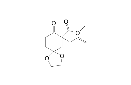Methyl 1-allyl-5-(ethylenedioxy)-2-oxocyclohexane-1-carboxylate