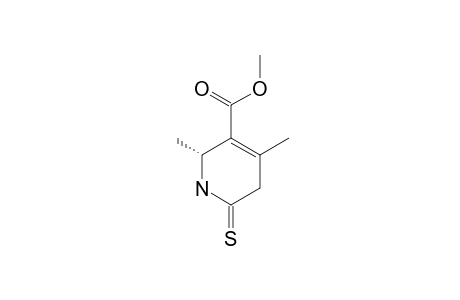 METHYL_4,6-DIMETHYL-2-THIOXO-1,2,3,6-TETRAHYDROPYRIDINE-5-CARBOXYLATE