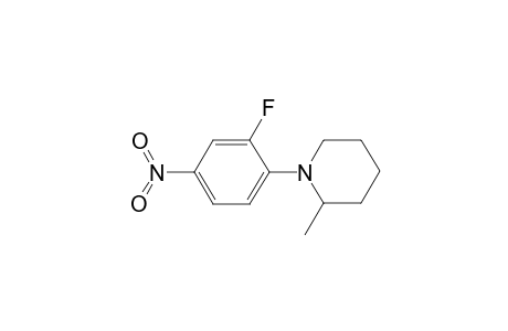 1-(2-Fluoro-4-nitro-phenyl)-2-methyl-piperidine