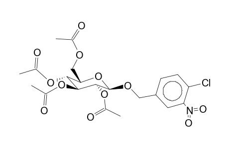 (4-Chloro-3-nitrobenzyl)-2,3,4,6-tetra-O-acetyl-b-d-glucopyranoside