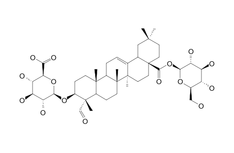3-O-BETA-GLUCURONOPYRANOSYL-GYPSOGENIN-28-O-GLUCOPYRANOSYLESTER