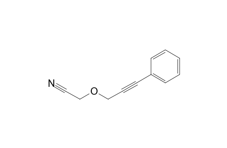 Cyanomethyl 1-phenylpropyn-3-yl ether