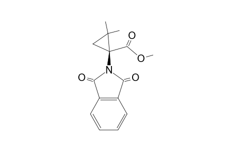 (1S)-1-(1,3-dioxo-2-isoindolyl)-2,2-dimethyl-1-cyclopropanecarboxylic acid methyl ester