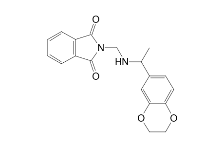 N-{{[1-(1,4-benzodioxan-6-yl)ethyl]amino}methyl}phthalimide