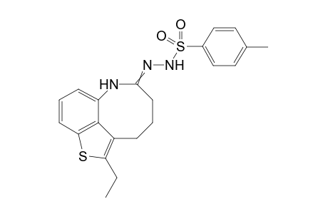 2-Ethyl-6-(2-p-toluolsulfonylhydrazino)-3,4,5-trihydroazocino[2,4-cd]thionaphthene