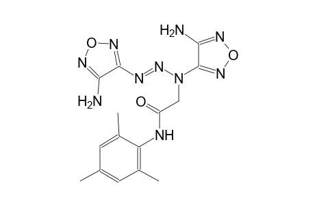 2-[(2E)-1,3-bis(4-amino-1,2,5-oxadiazol-3-yl)-2-triazenyl]-N-mesitylacetamide