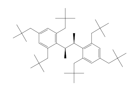 Benzene, 1,1'-(1,2-dimethyl-1,2-ethanediyl)bis[2,4,6-tris(2,2-dimethylpropyl)- , (R*,R*)-(.+-.)-